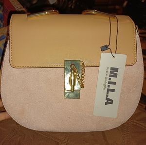 M.I.L.A Saddle Bag Purse brand new
